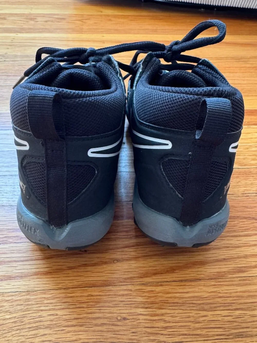 Nike Alpha Menace 3 Shark GS ‘Black Iron Grey’ Big Kids 6 Wide Football Cleats